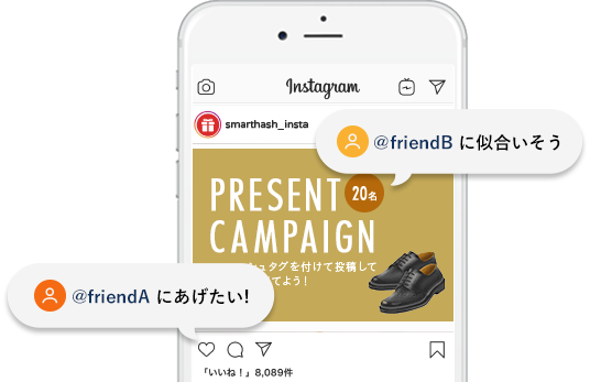 メンション拡散型 ブランド認知アップ